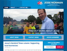 Tablet Screenshot of jesse4hereford.com